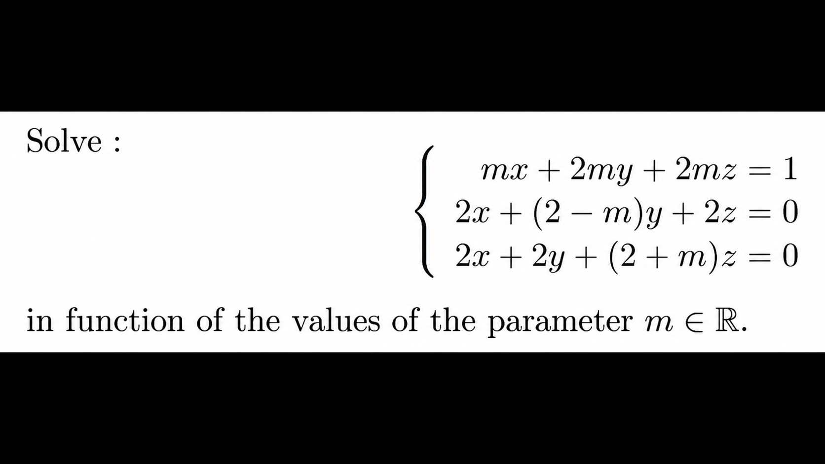 Linear Systems 5