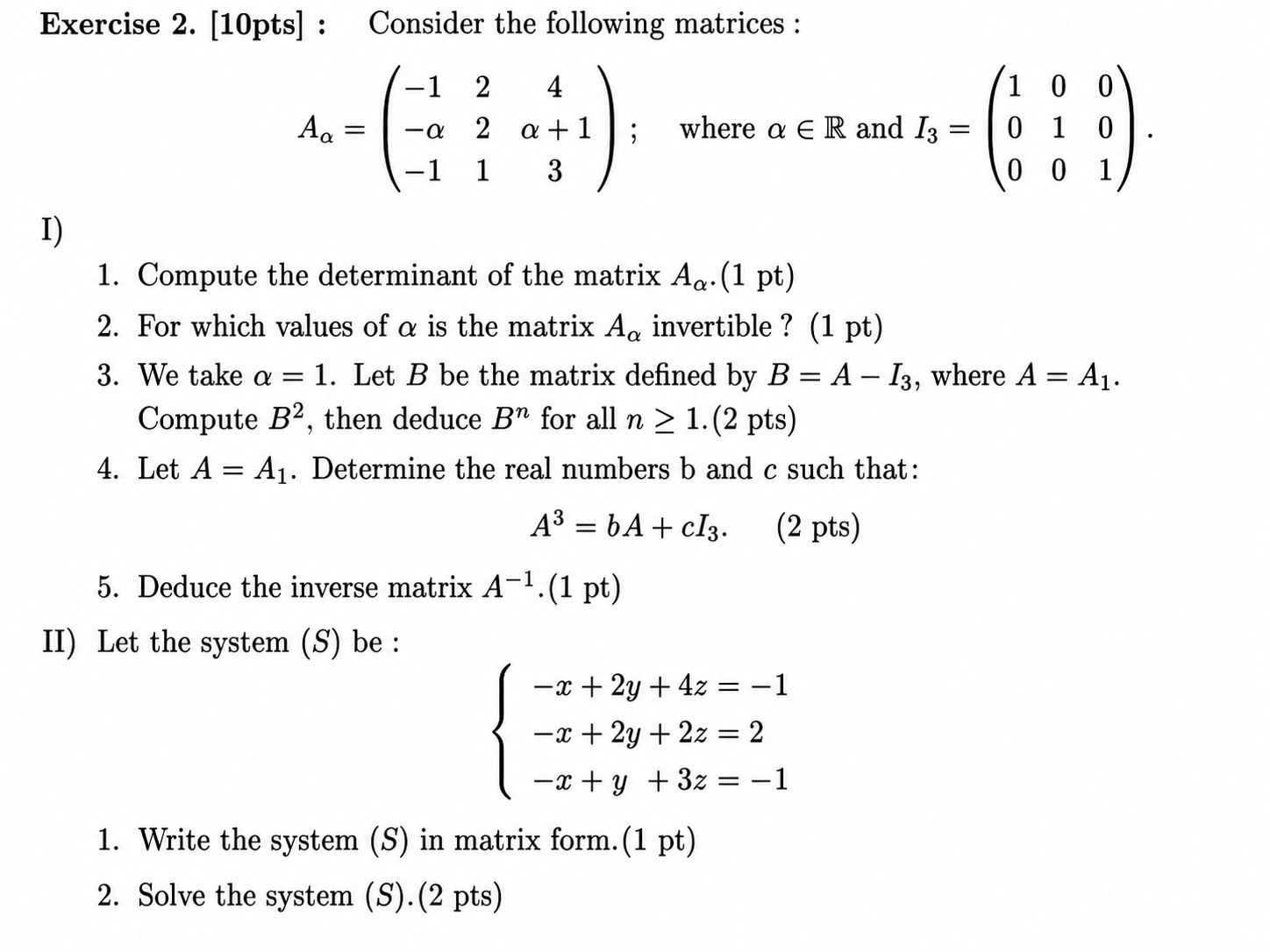 Linear Systems 7