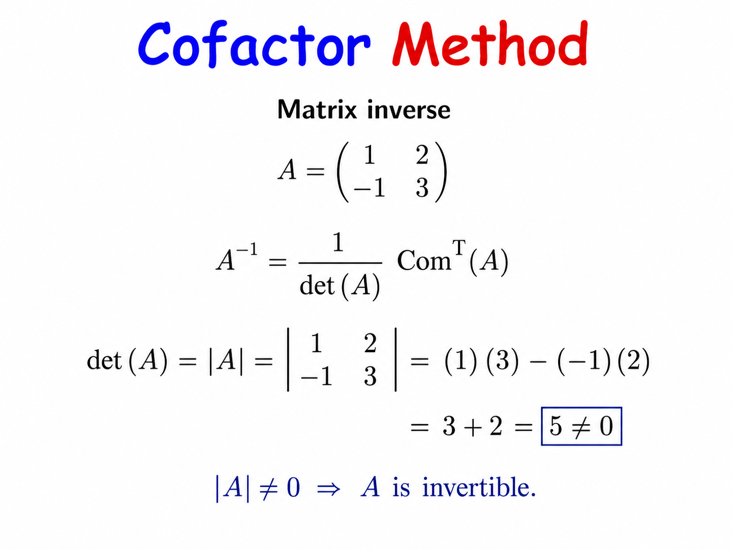 Matrices 14