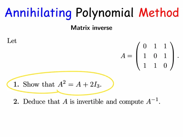 Matrices 16