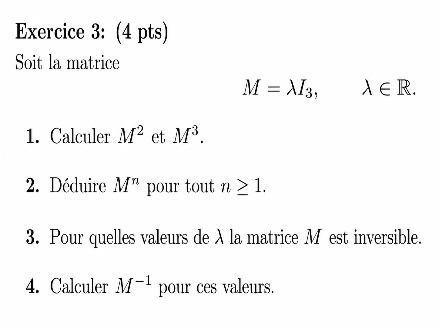 Matrices 20