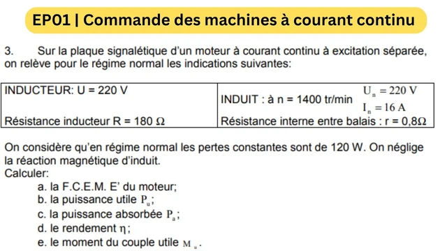 Cours Machine Électrique L3 Génie Électrique