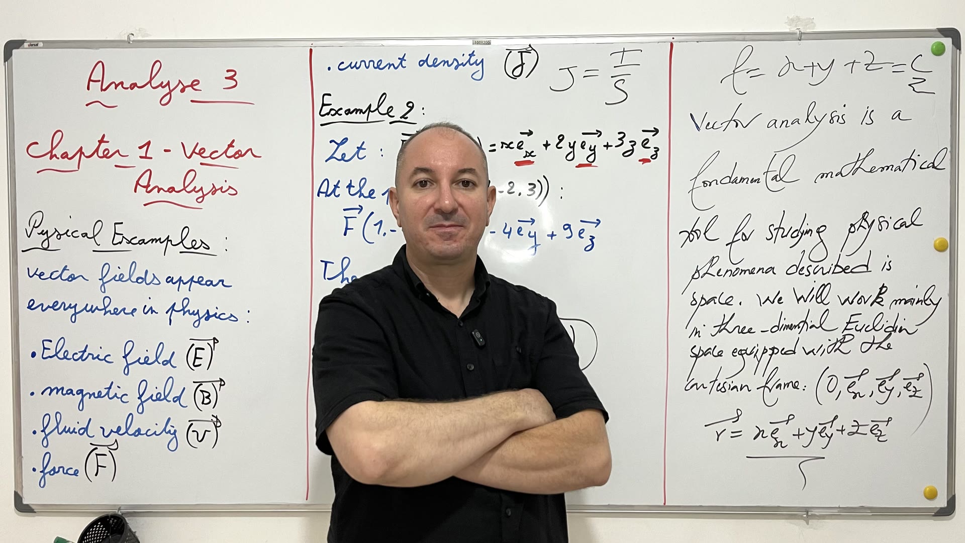 Analyse 3 — Cours d’analyse scalaire et vectorielle